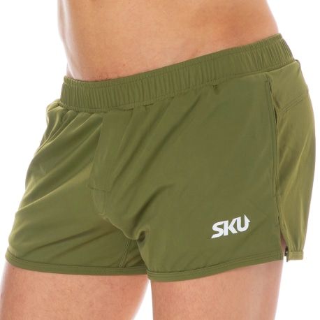 SKU Short de Bain Sport Kaki
