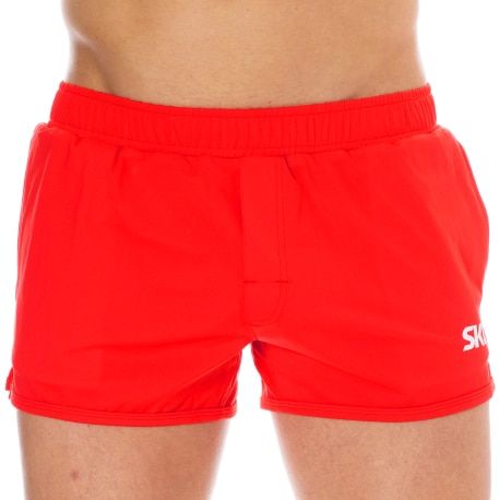 SKU Short de Bain Sport Rouge