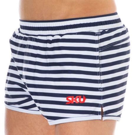 SKU Short de Bain Sport Marinière