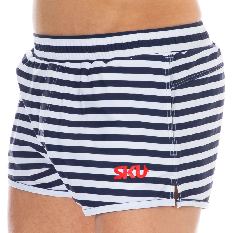 SKU Short de Bain Sport Marinière