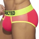 Addicted Neon Mesh Briefs - Neon Pink