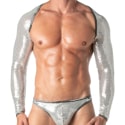 TOF Paris Boléro Glitter Argent