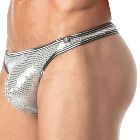 TOF Paris String Glitter Argent