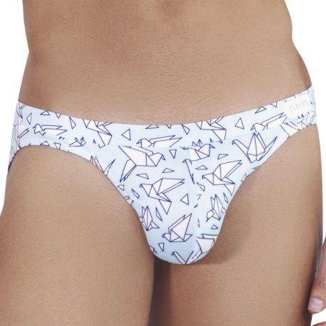  Slip Bikini Figure Bleu
