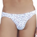  Slip Bikini Figure Bleu