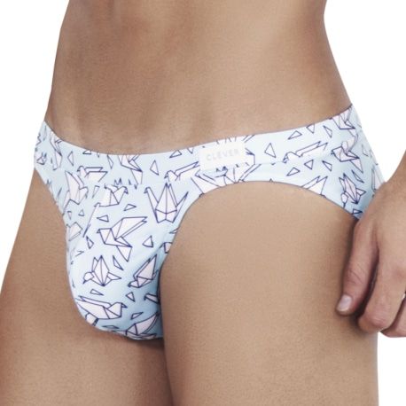  Slip Bikini Figure Bleu