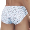  Slip Bikini Figure Bleu