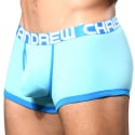 Andrew Christian Boxer Almost Naked Fly Tagless Bleu Ciel