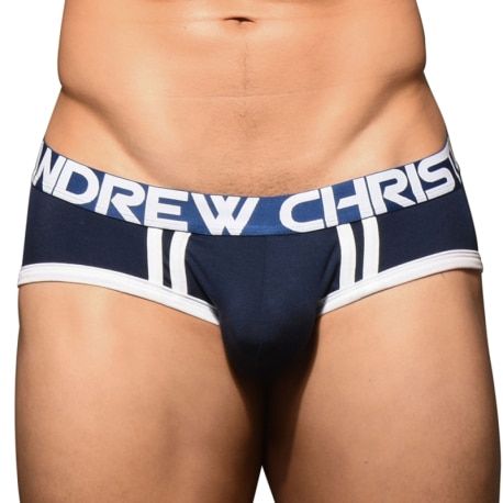 Andrew Christian Slip CoolFlex Modal Active Show-It Bleu Marine