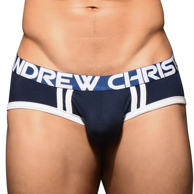 Andrew Christian Slip CoolFlex Modal Active Show-It Bleu Marine