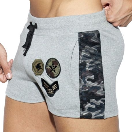 ES Collection Short Sport Padded Army Gris