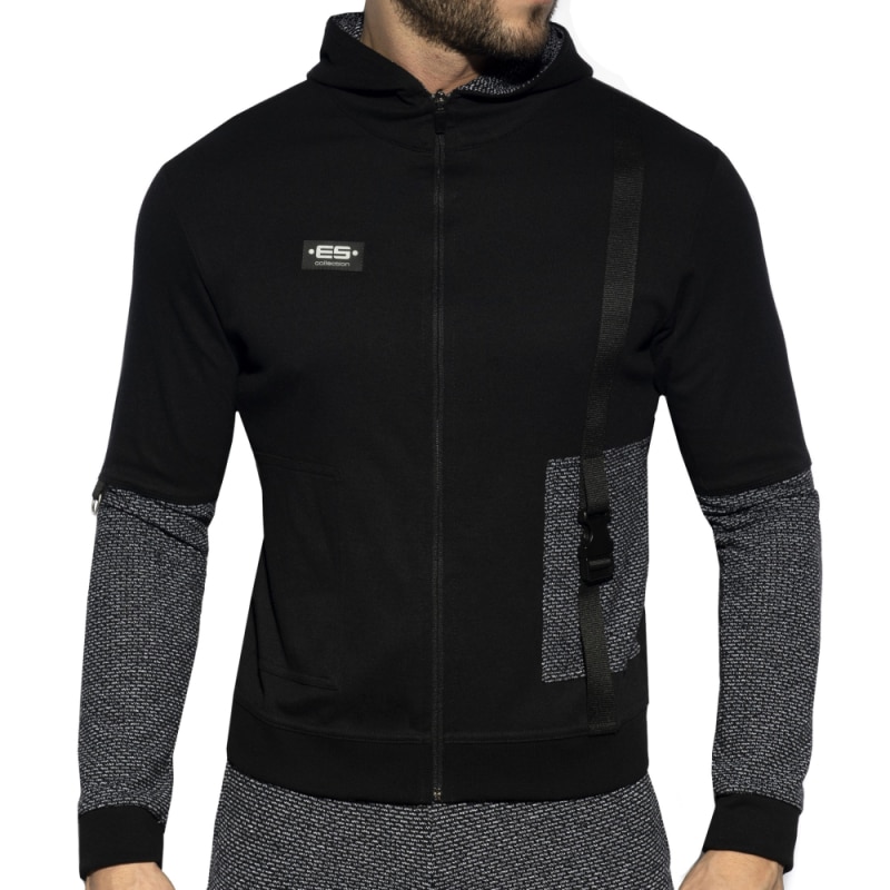 ES Collection Veste Spike Noire