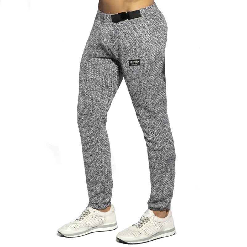 ES Collection Pantalon Spike Gris Chiné