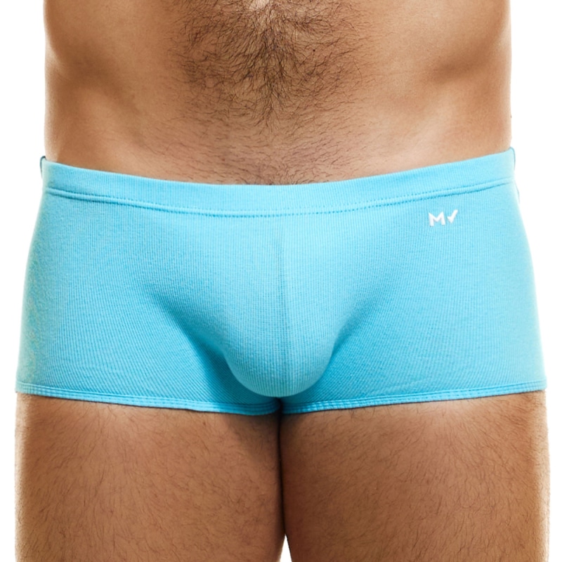 Modus Vivendi Peace Brazil Cut Cotton Trunks - Turquoise