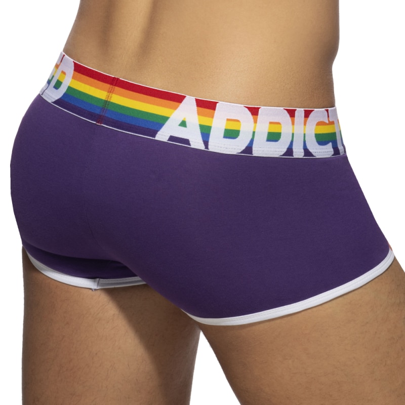 Addicted Lot de 6 Boxers Rainbow Multicolores
