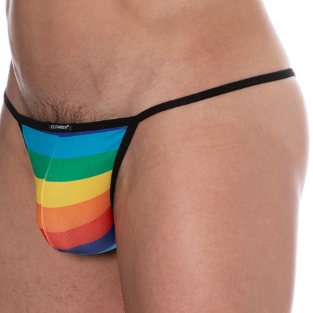 CUT4MEN Slip Kini Renaissance Arc-En-Ciel