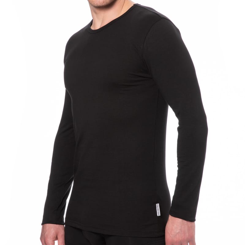Bikkembergs T-Shirt Manches Longues Coton Noir