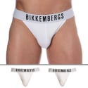 Bikkembergs 2-Pack Cotton Tanga Briefs - White