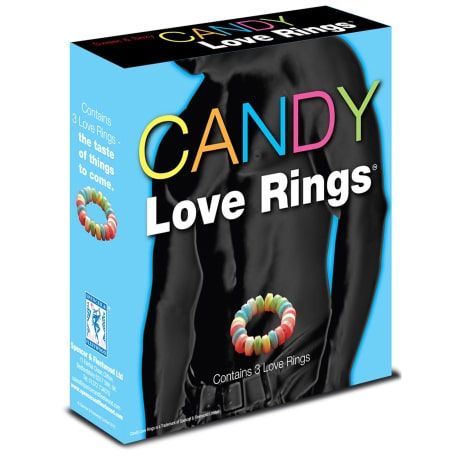 Lot de 3 Love Rings Bonbons
