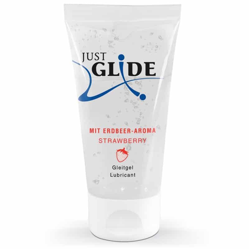 Gel Lubrifiant Just Glide à la Fraise - 200 ml