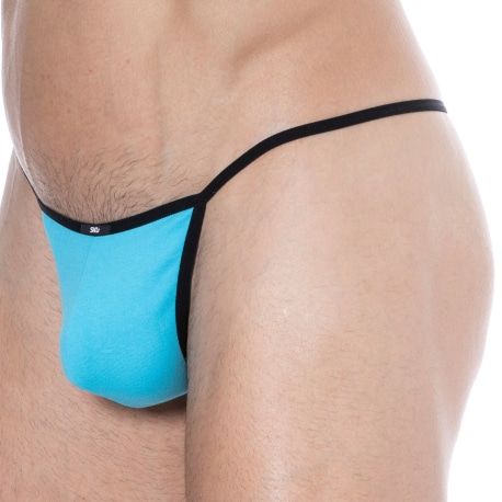 SKU String Ficelle Mini Coton Uni Turquoise