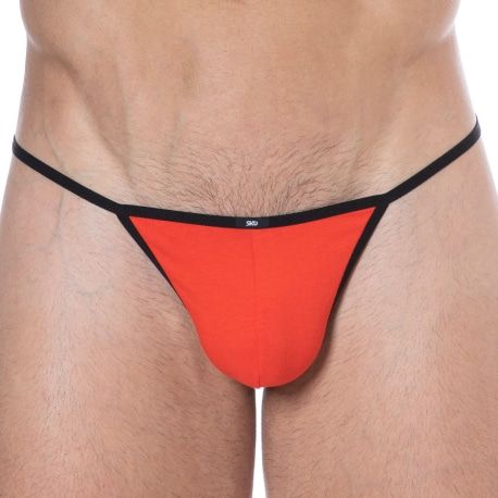 SKU String Ficelle Mini Coton Uni Rouge