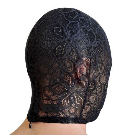 Addicted Cagoule Dentelle Florale Noire