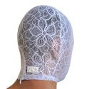 Addicted Cagoule Dentelle Florale Blanche