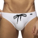 Addicted Slip de Bain Piqué Blanc