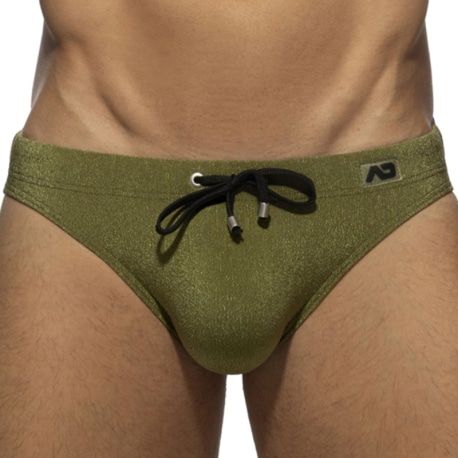 Addicted Piqué Swim Briefs - Khaki