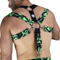  Harnais 3-Way Neo Camo Vert Fluo