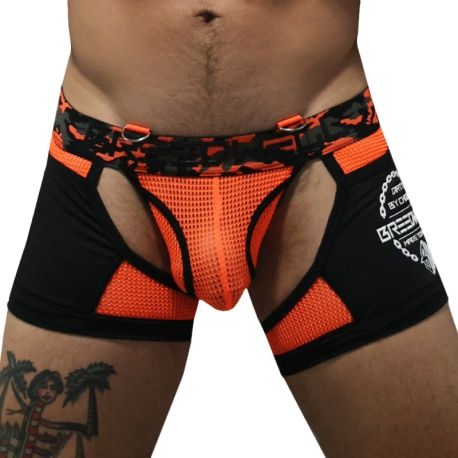  Neo Camo Chock - Neon Orange