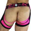  Boxer Jock Chock Neo Camo Rose Fluo