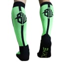  Chaussettes Hautes Neo Camo Vert Fluo