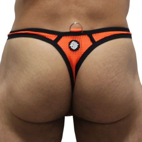  Neo Camo Thong - Neon Orange