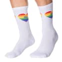 SKU Chaussettes Sport Cœurs Rainbow