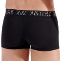 HOM Lot de 3 Boxers Gino Coton Noir - Gris Chiné - Imprimé Floral