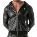 TOF Paris Veste Zippée à Capuche Kinky Noire