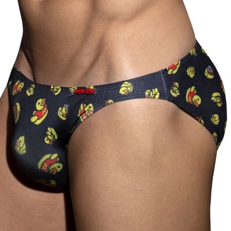 Slip Bikini AD Duckies Noir
