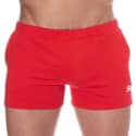 SKU Short de Sport Coton Rouge