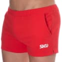 SKU Short de Sport Coton Rouge