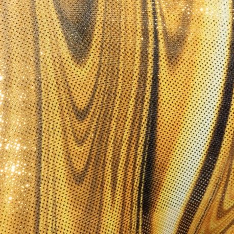 ES Collection Storm Glitter Briefs - Yellow - Gold