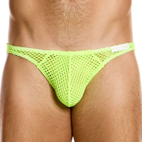 Modus Vivendi Slip Low Cut C-Through Jaune Fluo