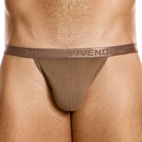 Modus Vivendi Slip Tanga Antibactérien Chair Foncée