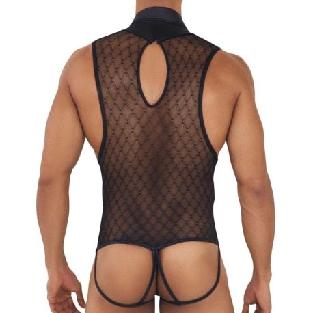  Body Mesh Work-N-Play Noir