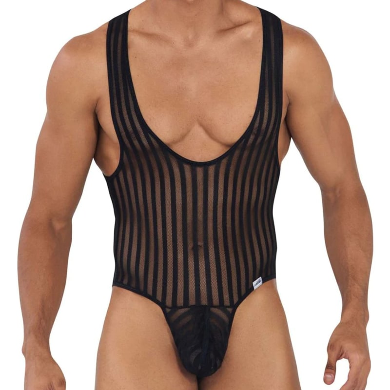  Body String à Lacets Work-N-Play Noir