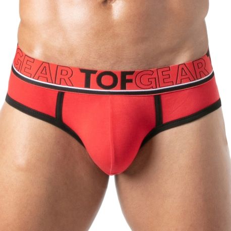 TOF Paris Slip Empty Bottom Champion Rouge