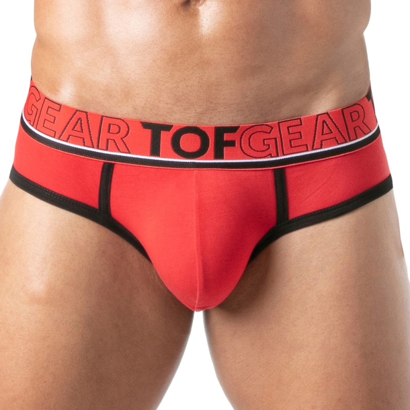 TOF Paris Slip Empty Bottom Champion Rouge
