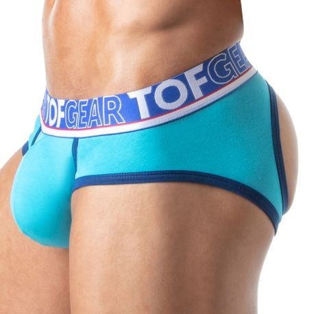 TOF Paris Slip Empty Bottom Champion Turquoise