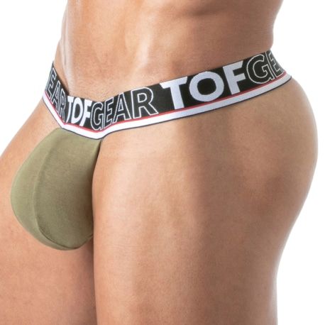 TOF Paris String Sans Ficelle Champion Kaki